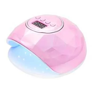 Lampa UV LED Shiny 86W różowa perła - Lampy kosmetyczne - miniaturka - grafika 1