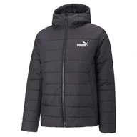 Kurtki i kamizelki sportowe męskie - Męska kurtka puchowa pikowana PUMA ESS Hooded Padded Jacket - miniaturka - grafika 1