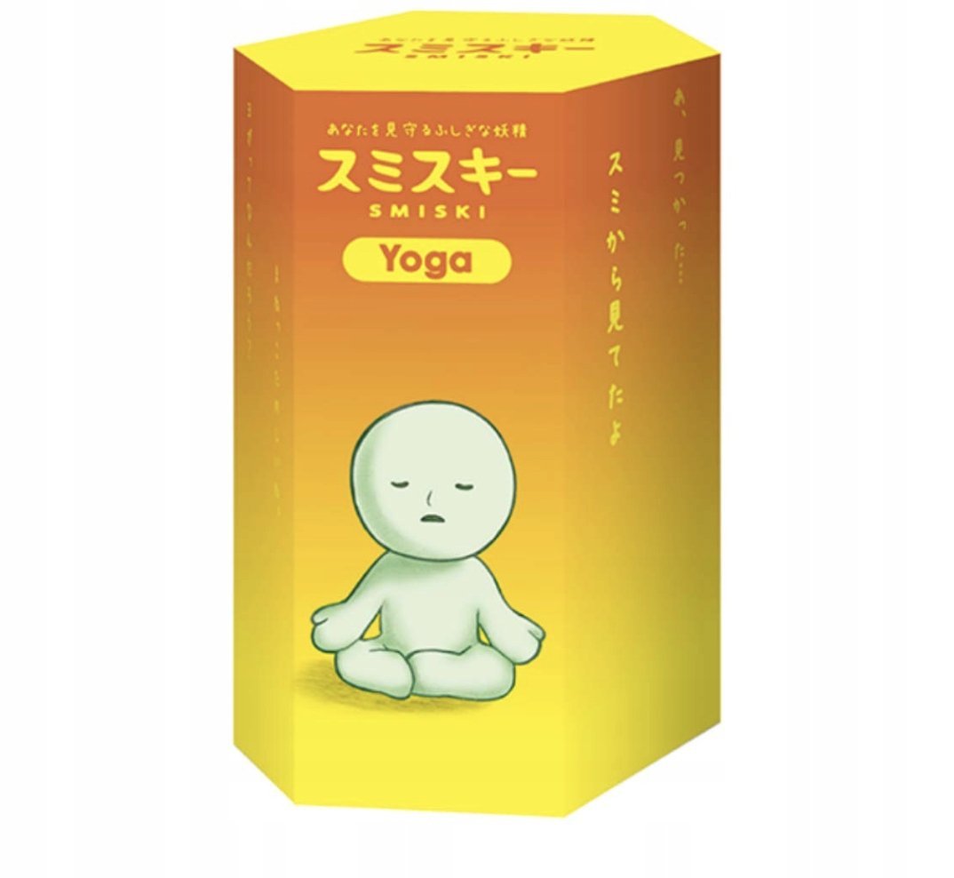 Original SMISKI Yoga Mini Glow in the dark laleczka świecąca w ciemności
