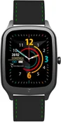 Smartwatch - Techmade TM-VISIONB-BKSG Vision Czarny-zielony - miniaturka - grafika 1