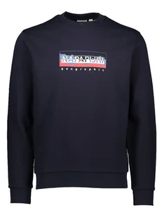 Napapijri Bluza w kolorze granatowym - Bluzy męskie - miniaturka - grafika 1