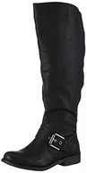Kozaki damskie - Aldo Eloreria damskie kozaki z krótką cholewką, czarny - Schwarz Black Synthetic 96-38.5 EU - miniaturka - grafika 1