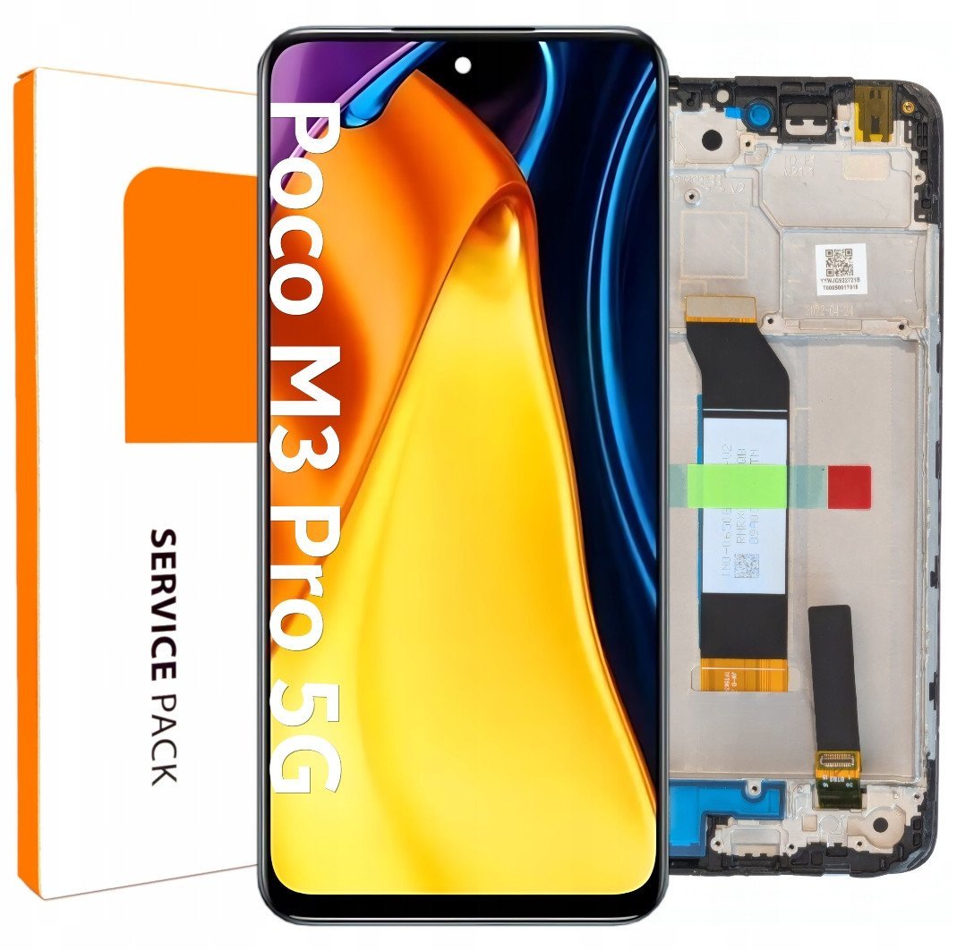 Wyświetlacz do Xiaomi Poco M3 Pro 5G Ekran LCD Ramka Oryginał Zila 5904858380671