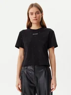 Koszulki i topy damskie - Guess T-Shirt V5GI00 I3Z14 Czarny Regular Fit - miniaturka - grafika 1