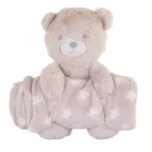 Koce i narzuty dla dzieci - Polarowy koc z maskotk��, 75 x 100 cm - miniaturka - grafika 1