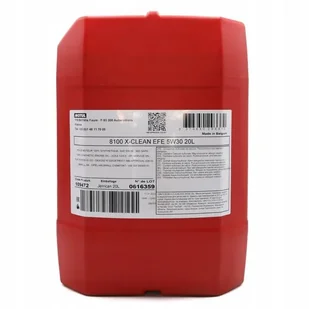 Motul 8100 X-Clean Efe 5W30 20L - Oleje silnikowe - miniaturka - grafika 1