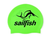 Pływanie - Sailfish Czepek Pływacki Silikonowy Neon Green - miniaturka - grafika 1