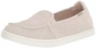Trampki damskie - Roxy Damskie trampki Minnow Slip-On Shoes 0, Szarobeżowy - 40 EU - miniaturka - grafika 1