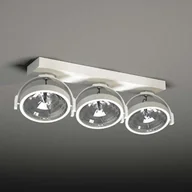 Lampy pozostałe - Shilo Reflektor SAKURA 7257 biały 7257 - miniaturka - grafika 1