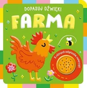 Książki edukacyjne - Farma. Dopasuj dźwięki - miniaturka - grafika 1