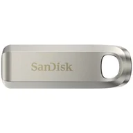 Pendrive - SanDisk Ultra Luxe 64GB USB 3.2 Typ C Srebrny SDCZ75-064G-G46 - miniaturka - grafika 1