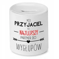 Skarbonki - Skarbonka Dla Rolnika na Urodziny na Prezent z Nadrukiem ze Zdjęciem + Opakowanie na prezent (wzór 02) - miniaturka - grafika 1