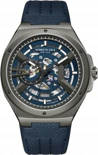 Zegarek Zegarek męski KENNETH COLE KCWGE0013702 granatowy sportowy skeleton - Zegarki męskie - miniaturka - grafika 1