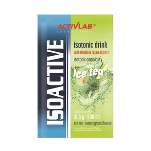ACTIVLAB - Izotonik IsoActive Herbata z trawą cytrynową - Produkty energetyczne i izotoniki - miniaturka - grafika 1