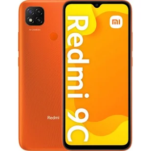 Xiaomi Redmi 9C 2GB/32GB Dual Sim Pomarańczowy - Telefony komórkowe - miniaturka - grafika 1