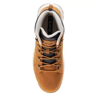 Męskie Buty HI-TEC HAITES MID 30673-CA/BR/BEIGE – Brązowy - Buty dla dziewczynek - miniaturka - grafika 1