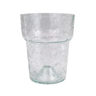 Donice - Osłonka szklana KRAKLA RANT XL 15,5 cm transparentny - miniaturka - grafika 1