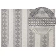 Dywany - Dywan Wełniany 160 X 230 Cm Beżowo-szary Bozova - miniaturka - grafika 1