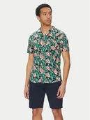 Koszule męskie - Blend Koszula 20718226 Zielony Regular Fit - miniaturka - grafika 1