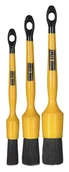 Kosmetyki samochodowe - Work Stuff Detailing Brush Black 3 pack - zestaw pędzelków detailingowych - miniaturka - grafika 1