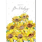 Kartki okolicznościowe i zaproszenia - Karnet B6 + koperta MO8253X1 Urodziny Słoneczniki - Turnowsky - miniaturka - grafika 1