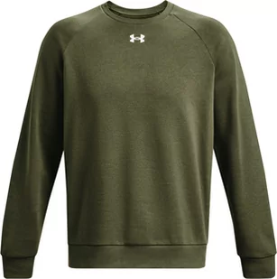 Bluza męska Under Armour Rival Fleece Crew khaki 1379755 390-2XL - Bluzy męskie - miniaturka - grafika 1