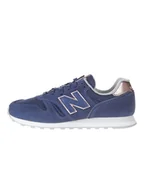 Trampki damskie - New Balance Skórzane sneakersy w kolorze granatowym - miniaturka - grafika 1