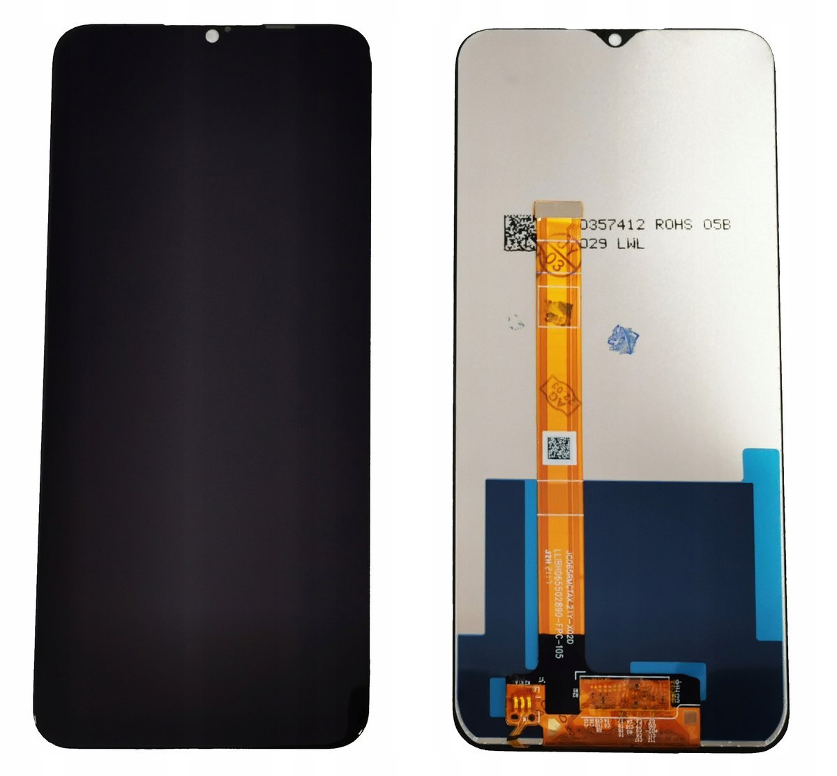 NOWY WYŚWIETLACZ LCD EKRAN SZYBKA DOTYK DO REALME C21Y C25Y RMX3261 RMX3263