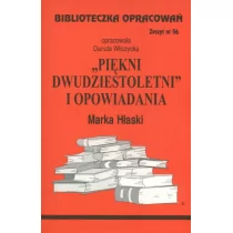 Biblios Biblioteczka Opracowań ""Piękni dwudziestoletni"" i opwiadania Marka Hłaski - Biblios