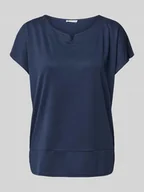 Koszulki i topy damskie - T-shirt o kroju regular fit z mieszanki modalu - miniaturka - grafika 1