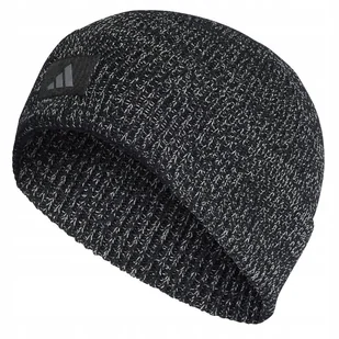 Czapka adidas Run Beanie HY0671 czarny OSFY - Czapki damskie - miniaturka - grafika 1