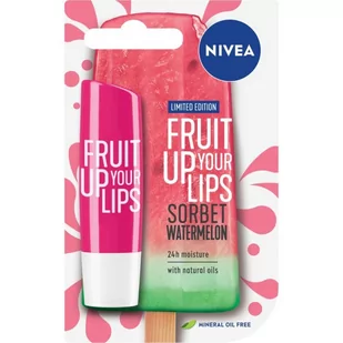 Nivea SORBET WATERMELON PIELĘGNUJĄCA POMADKA DO UST 9005800354415 - Szminki - miniaturka - grafika 1