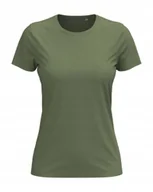 Koszulki i topy damskie - Koszulka damska T-shirt damski Classic-T ST2600 Military Green XS - miniaturka - grafika 1