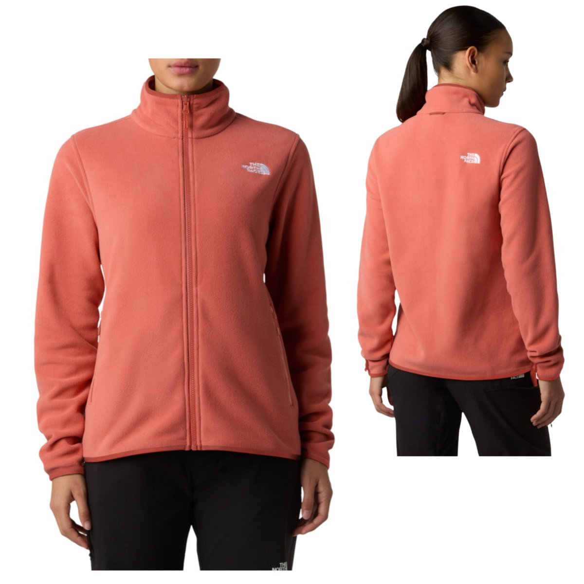 Polar damski The North Face Glacier 100 Full Zip NF0A8D2F r.XS