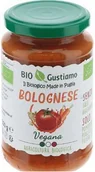 Majonezy i dressingi - Sos boloński wegański ekologiczny Sugo Bolognese Vegano 350g Bio Gustiamo - miniaturka - grafika 1