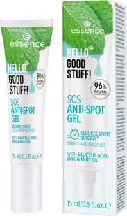 essence essence Hello, Good Stuff! Sos Anti-Spot Gel - żel przeciw niedoskonałościom 15 ml 15 ml - Serum do twarzy - miniaturka - grafika 3