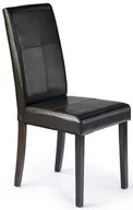 Krzesła - Krzesło tapicerowane PROFEOS Corel, brązowe, 46x45x95 cm - miniaturka - grafika 1