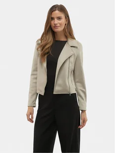 Vero Moda Kurtka z imitacji skóry Jose 10300938 Szary Regular Fit - Kurtki damskie - miniaturka - grafika 1