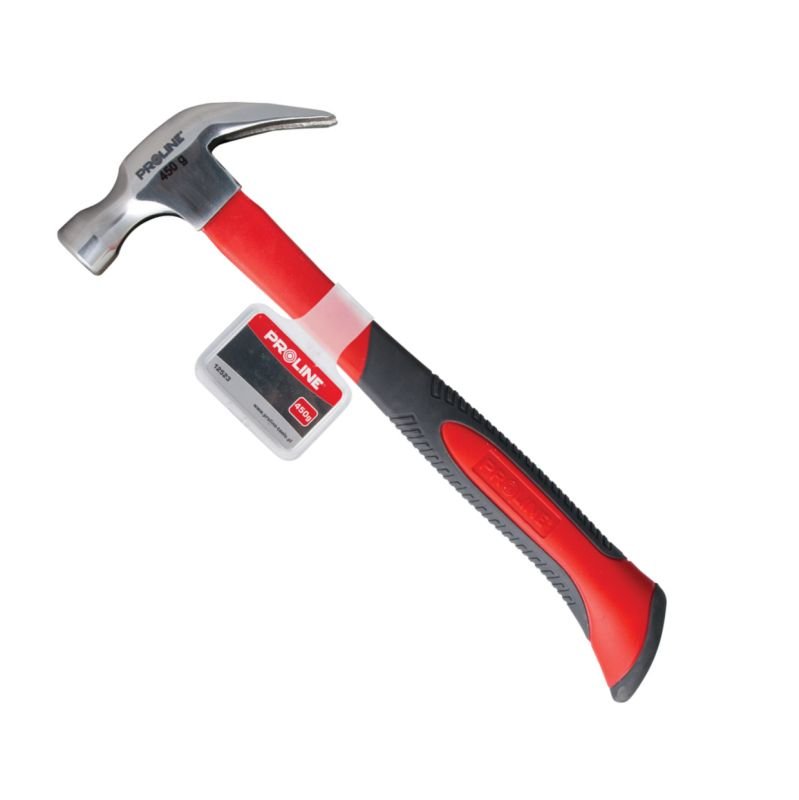 Pro-Line Młotek stolarski rączka z tworzywa sztucznego 450g 345mm 12523