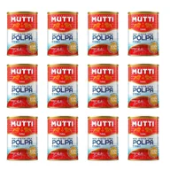 Koncentraty warzywne, przeciery - Włoska pulpa pomidorowa 12 x 400 g - Mutti - miniaturka - grafika 1