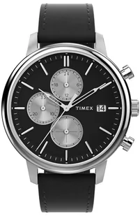 Zegarek Zegarek Timex TW2W13100 Chicago Chronograph 45mm - Zegarki męskie - miniaturka - grafika 1