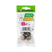 Zawiasy, okucia i inne akcesoria - Podkładki pod meble wbijane beżowe filcowe 22x22 mm 4 sztuki Standers - miniaturka - grafika 1