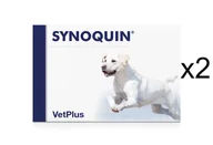 Suplementy i witaminy dla psów - VetPlus SYNOQUIN EFA duże rasy 2x30 tabletek - miniaturka - grafika 1