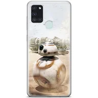 Etui i futerały do telefonów - ERT GROUP etui na telefon Samsung A21s, case oryginalny i oficjalnie licencjonowany przez Star Wars, wzór BB 8 001, optymalnie dopasowane, plecki z TPU - miniaturka - grafika 1