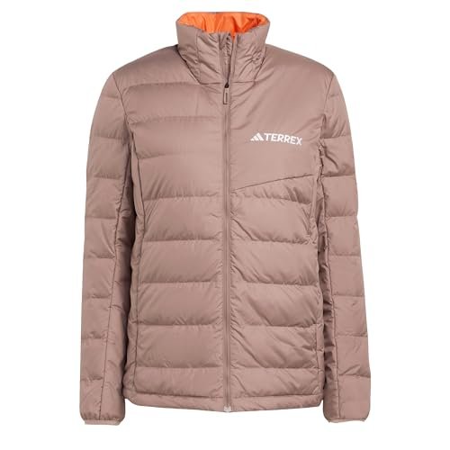 adidas Kobiety Terrex Multi Light Down CLIMAWARM Jacket, Trace Brown, S