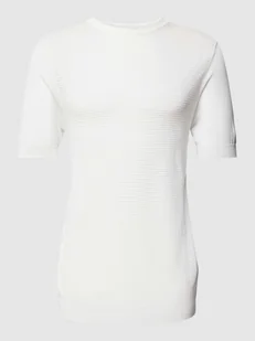 T-shirt o kroju regular fit z fakturowanym wzorem - Koszulki męskie - miniaturka - grafika 1