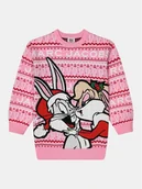 Sukienki i spódniczki dla dziewczynek - Marc Jacobs Sukienka dzianinowa LOONEY TUNES W12454 Różowy Regular Fit - miniaturka - grafika 1