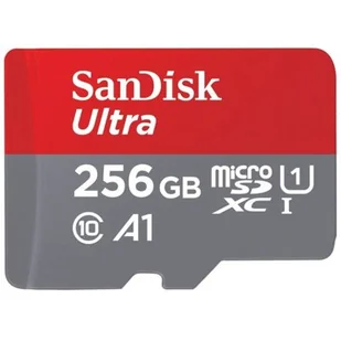 SanDisk microSDXC Ultra 256GB A1 U1 (SDSQUAR-256G-GN6MA) - Karty pamięci - miniaturka - grafika 1
