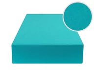 Prześcieradła dla dzieci - Prześcieradło Z Gumką 90X200 Jersey Turkus - miniaturka - grafika 1