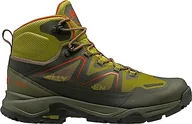 Buty trekkingowe męskie - Helly Hansen Męskie buty trekkingowe Cascade Mid Ht Day, NEON Moss/Utility Green, rozmiar 12,5 UK, Neonowy mech użytkowy zielony, 48 EU - miniaturka - grafika 1